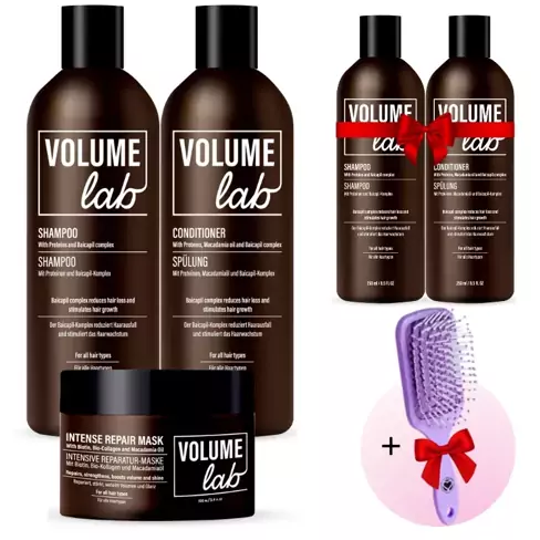 Volume Lab-Set für intensiven Haaraufbau und Haarwachstum + Ein Set gratis